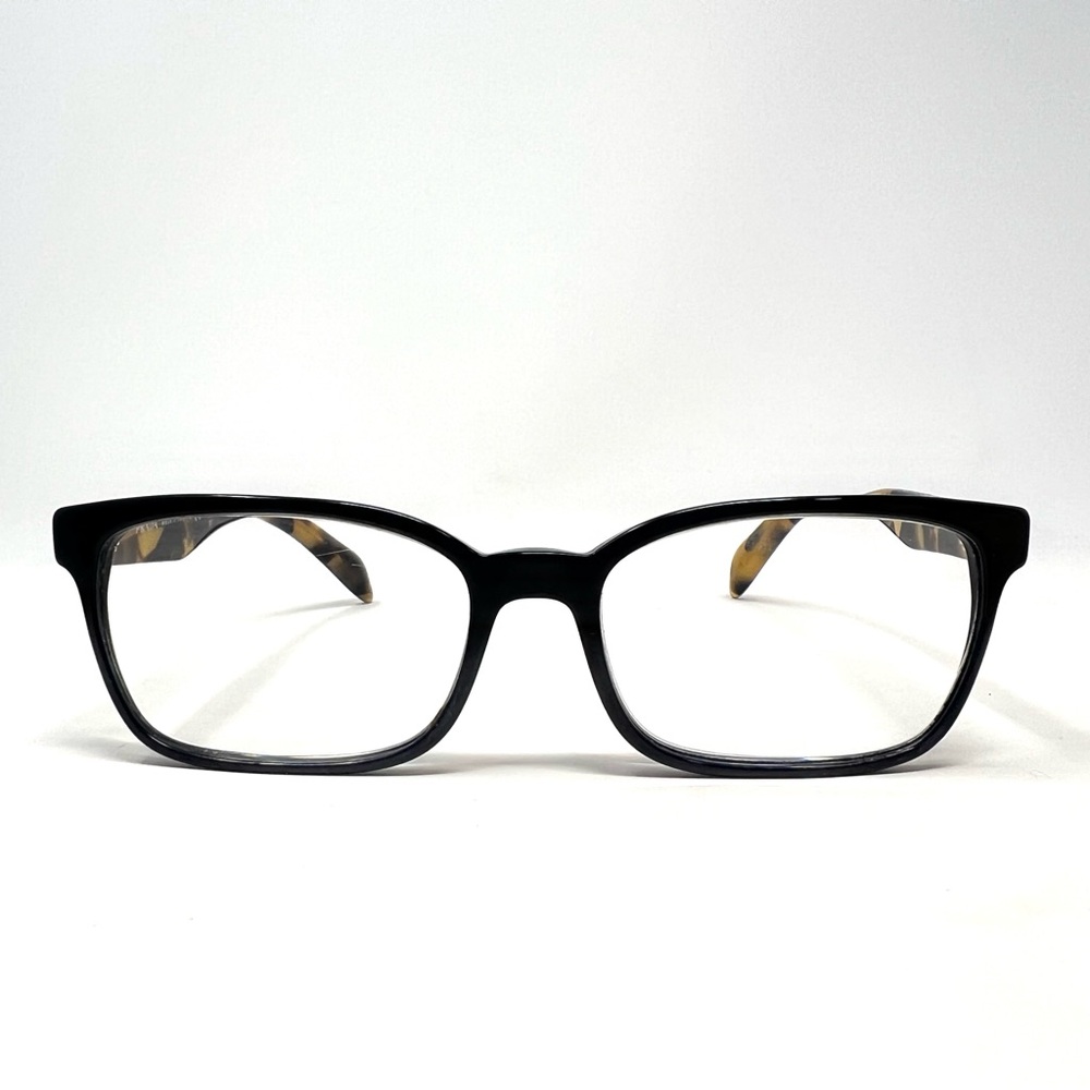 Prada Eyeglasses Frames VPR 18T VIB-1O1  Blue Brown Tortoise Cat Eye 53-16-140 - Picture 2 of 11